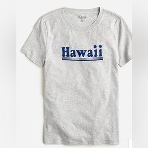 J.crew Classic-fit Hawaii graphic T-shirt NWT.  Size small